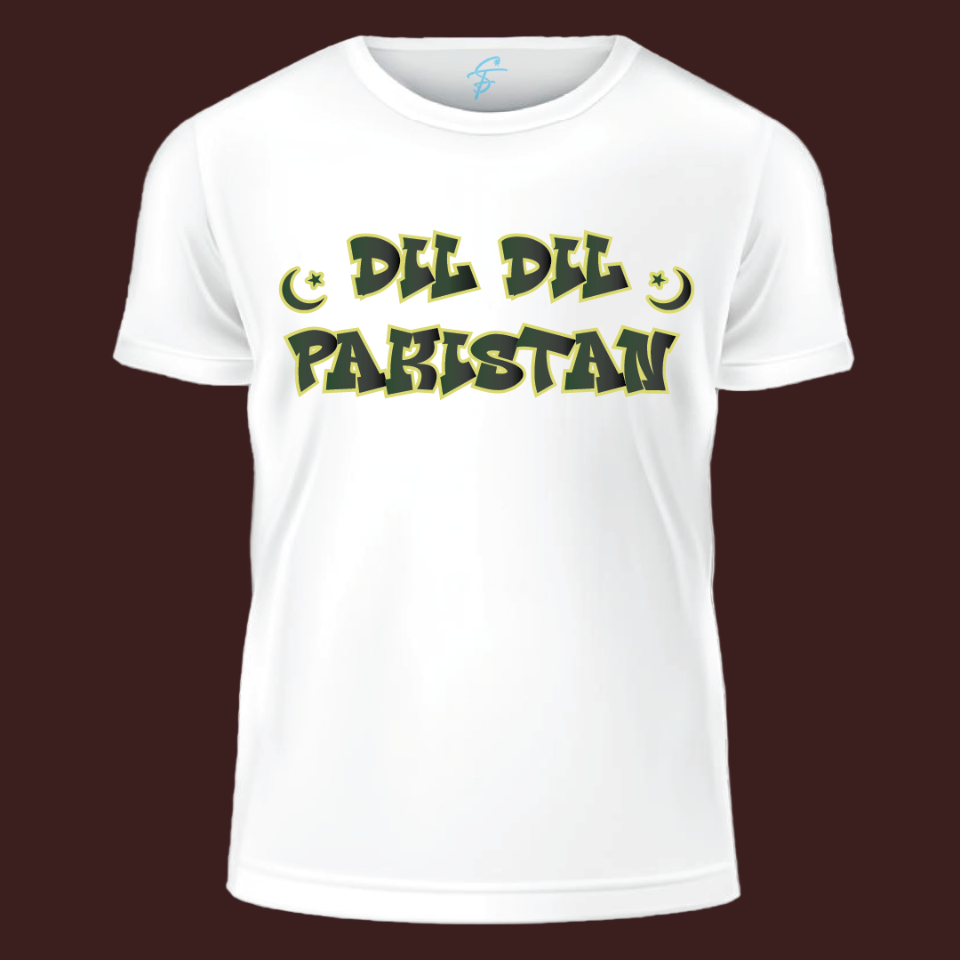 Dil-E-Pakistan, T-Shirt, 100% Cotton